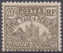 MADAGASCAR  N°12__OBL VOIR  SCAN - Timbres-taxe