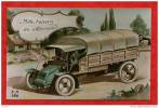 * Carte D´un Ancien Camion,camionette-Mille Baisers De...Maurice-1917(Carte Illustrée Au Toucher Photo) - Camions & Poids Lourds