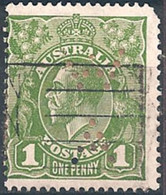 AUSTRALIA..1926..Michel # 70 XC (13 1/2 : 12 1/2) Wirh Perforation WA...used. - Used Stamps