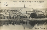 08 GIVET CARTE PHOTO LA MEUSE ET LE QUAI DES REMPARTS EDIT FLOQUET A MONTCY - Givet