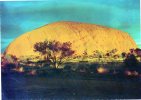 Northern Territory - Ayers Rock At Sunrise From Red Sands Motel Unused - Uluru & The Olgas