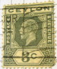 Ceylon 1912 King George V 3c - Used - Ceylan (...-1947)