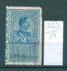 14K223 // 1935 - 2 L - INVOICES AND BILLS OF EXCHANGE Revenue Fiscaux Fiscali Romania Rumanien Roumanie Roemenie - Revenue Stamps