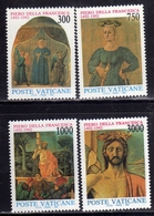 CITTÀ DEL VATICANO VATIKAN VATICAN CITY 1992 PIERO DELLA FRANCESCA PITTORE PAINTER SERIE COMPLETA COMPLETE SET MNH - Neufs