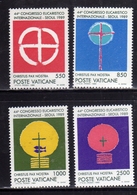 CITTÀ DEL VATICANO VATICAN VATIKAN 1989 CONGRESSO EUCARISTICO EUCHARISTIC CONGRESS SERIE COMPLETA COMPLETE SET MNH - Neufs