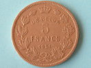 1931 - 5 FRANCS / KM 97.1 Pos B ( Uncleaned Coin / For Grade, Please See Photo ) !! - 5 Francs & 1 Belga