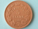 1931 - 5 FRANK / KM 98 Pos A ( Uncleaned Coin / For Grade, Please See Photo ) !! - 5 Francs & 1 Belga