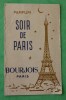 CARTE PARFUMEE PARFUM ET BEUATE SOIR DE PARIS  BOURJOIS PARIS - Anciennes (jusque 1960)