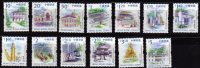 Hong Kong - China - 13 V. - 1999 - Definitive - Landmarks - Scott No. 859-871 - NMH ** - Unused Stamps