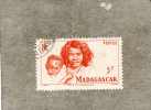 MADAGASCAR : Maman Et Bébé Betsimisaraké - Femme - Enfant - Visages - - Used Stamps