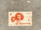 MADAGASCAR : Maman Et Bébé Betsimisaraké - Femme - Enfant - Visages - - Used Stamps