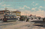 Vintage - Maine U.S.A - Old Orchard Beach - Animated - Tramway - Stamp & Postmark 1910 - 2 Scans - Andere & Zonder Classificatie