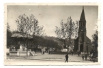 La Grand-Combe (30) : Place Jean Jaurès En 1955 (animée). - La Grand-Combe