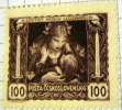 Czechoslavkia 1919 1st Anniversary Of Independence 100h - Unused - Unused Stamps