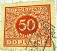 Czechoslavkia 1928 Personal Delivery 50h - Used - Nuovi