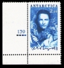 Antarctica Post Admiral Byrd Signature Stamp 2007 Sheet Number And Colors In The Margin. - Andere & Zonder Classificatie