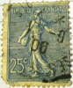 France 1903 Sower 25c - Used - Gebruikt
