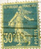 France 1920 Sower 30c - Used - Used Stamps