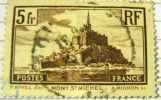 France 1929 Mont St Michel 5f - Used - Autres & Non Classés