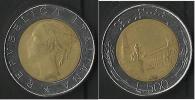 Repubblica Italiana - ITALY - 500 Lire 1983 Bicolore - 500 Lire