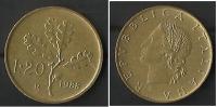 Italia Repubblica - Italy - 20 Lire - 1988 - Ramo Di Quercia - 20 Lire