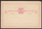 Macau (China Chine) & Timor UPU Postal Stationery Ganzsache Entier 20 Reis Bilhete Postal - Timor