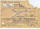 Switserland:  1926 Einzugs-Auftrag Stabio -> Lavargo, Right Top Torn - Lettres & Documents