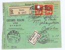 Switserland:  1928 Einzugs-Auftrag Registered Stabio -> Basel, Nicht Eingelöst - Lettres & Documents