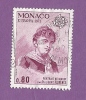 MONACO TIMBRE N° 1003 OBLITERE EUROPA 1975 PORTRAIT DE MARIN PAR PHILIBERT FLORENCE - Gebraucht