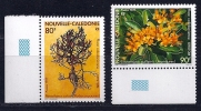 Nouvelle Calédonie - Flore Calédonienne YT 574-575** - Unused Stamps