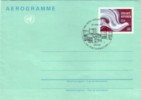 Austria, UNO, Wien, - 1982. Aerogramme With First Day Cancellation - Briefe U. Dokumente