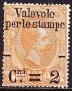 Italy 1890 Packetstamp Of 1884 With Overprint Valevole Per Le Stampe 2 / 1.25 L  MH Y & T 50 * - Neufs