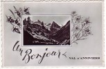 "Un Bonjour Du Val D'Anniviers" (Mont Besso Au Loin, Edelweiss..., 1956 - Anniviers