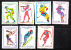 Malagasy Republic 1991 Winter Olympic Albertville Skiing Ice Hockey MNH - Inverno1992: Albertville