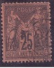 FRANCE  N°91 TYPE SAGE OBLITERE - 1876-1878 Sage (Typ I)