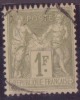 FRANCE N°82 TYPE SAGE  OBLITERE - 1876-1878 Sage (Typ I)