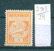 14K281 // 1960 - 9 DR. Plumbline / Plumb Line, Masonic Symbol, Freemasonry Revenue Fiscaux Greece Grece Griechenland - Freimaurerei