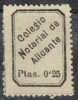 Fiscal. Colegio Notarial ALICANTE 25 Cts. Notario * - Fiscales