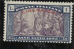 CIRENAICA 1925 ANNO SANTO 50c+25c MNH - Cirenaica