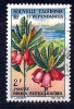 Nouvelle Calédonie - Fleurs YT 315 Obl. - Usados