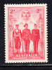 Australia Scott #185 Mint Hinged 2p Nurse, Sailor, Soldier, Aviator - Neufs