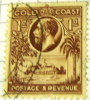 Gold Coast 1928 Christiansborg Castle KGV 1d - Used - Gold Coast (...-1957)