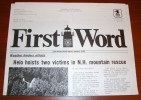 U.S. Coast Guard First Word January 1986 First Coast Guard District - Verkehr