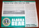 U.S. Coast Guard Alaska Bear Volume 2 Issue 4 July-september 1984 Sherman Brings Sailors Home From USSR - Verkehr