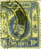 Hong Kong 1912 King George V 10c - Used - Used Stamps