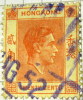Hong Kong 1938 King George VI 20c - Used - Usati