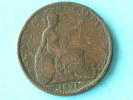 1821 - FARTHING / KM 677 ( Uncleaned Coin / For Grade, Please See Photo ) !! - B. 1 Farthing