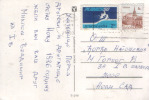 PPC WITH PLANICA SKIING STAMP AS ADDITIONAL - Cartas & Documentos