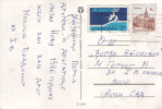 PPC WITH PLANICA SKIING STAMP AS ADDITIONAL - Storia Postale