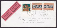 Austria 2 X Durch Eilboten EXPRÉS Labels Deluxe Mult Franked WIEN 1981 Cover To ESSEN Germany (2 Scans) - Covers & Documents